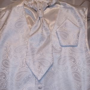 French tuxedo vest set